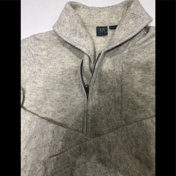 A/X Shawl Zip Sweater - Picture 3 of 4